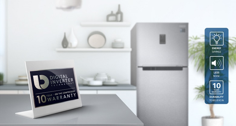 Công nghệ Digital Inverter trên tủ lạnh Samsung giúp tiết kiệm điện hiệu quả