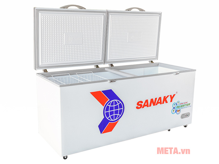 Tủ đông 1 ngăn 2 cánh Inverter Sanaky VH-8699HY3 760 lít