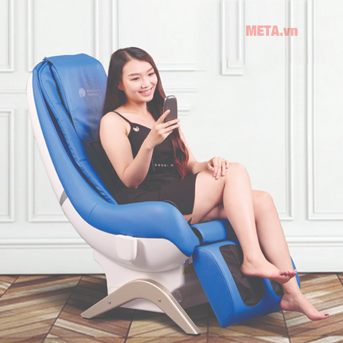 Ghế massage toàn thân Buheung MK-4000 (màu xanh)