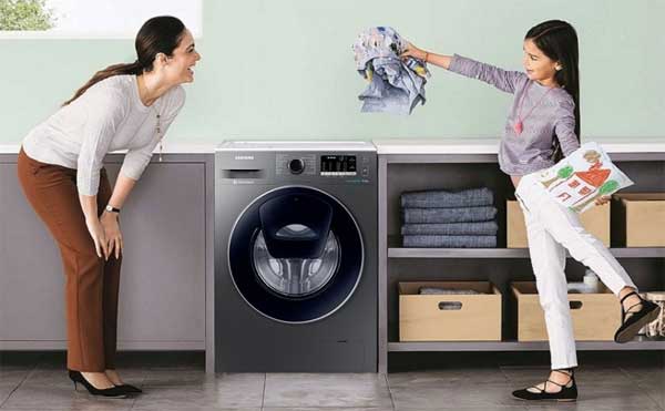 Máy giặt Samsung lồng ngang