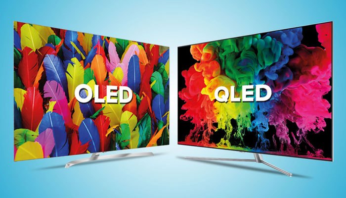 so sánh OLED và QLED