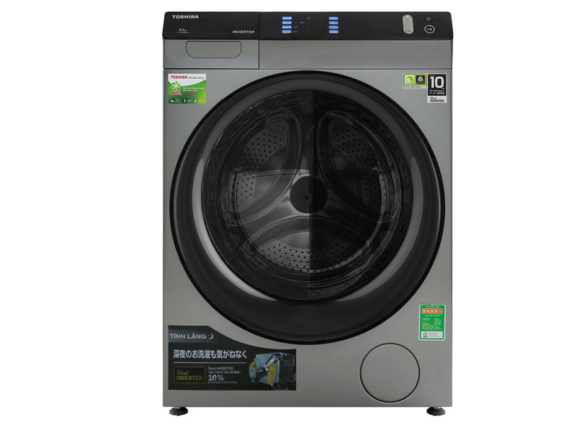 Máy giặt sấy Toshiba Inverter TWD-BH90W4V (SK) (8kg)