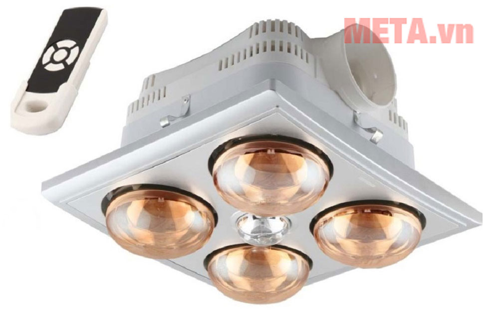 Đèn sưởi âm trần Heizen có điều khiển HE4B-R Đèn sưởi âm trần Heizen có điều khiển HE4B-R