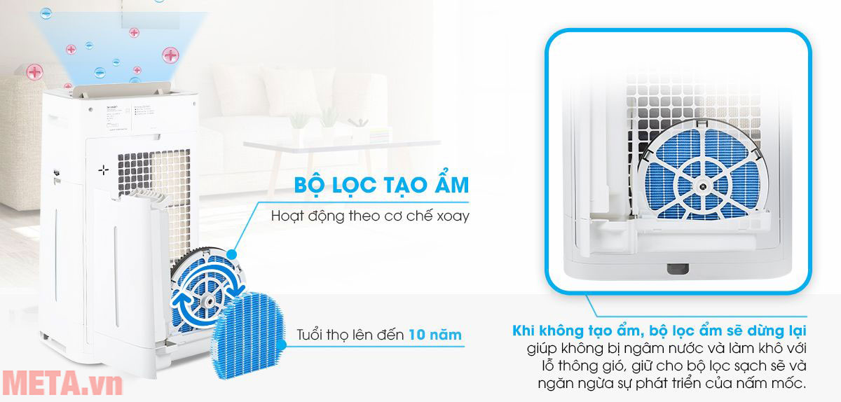 Máy lọc không khí làm ẩm