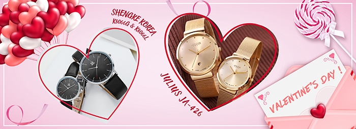 Đồng hồ đôi lãng mạn làm quà Valentine