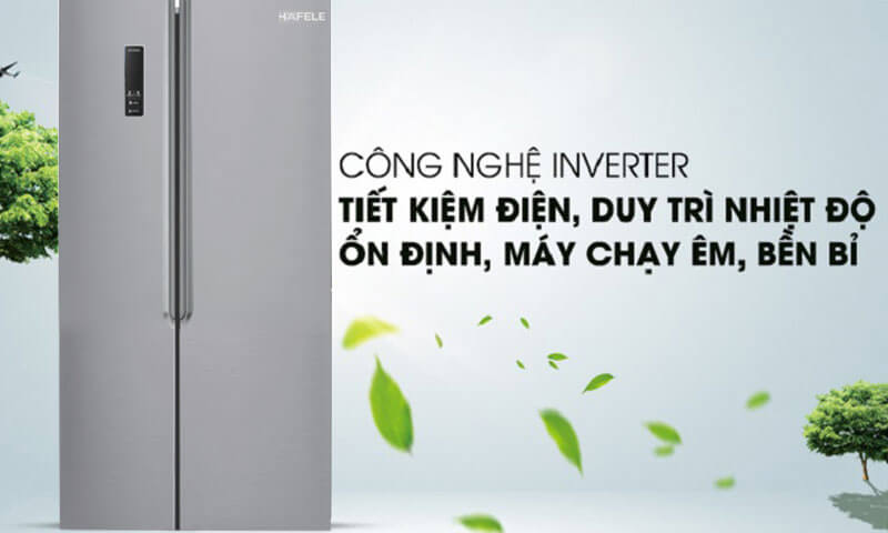 Công nghệ tiết kiệm điện năng Inverter của tủ lạnh Hafele