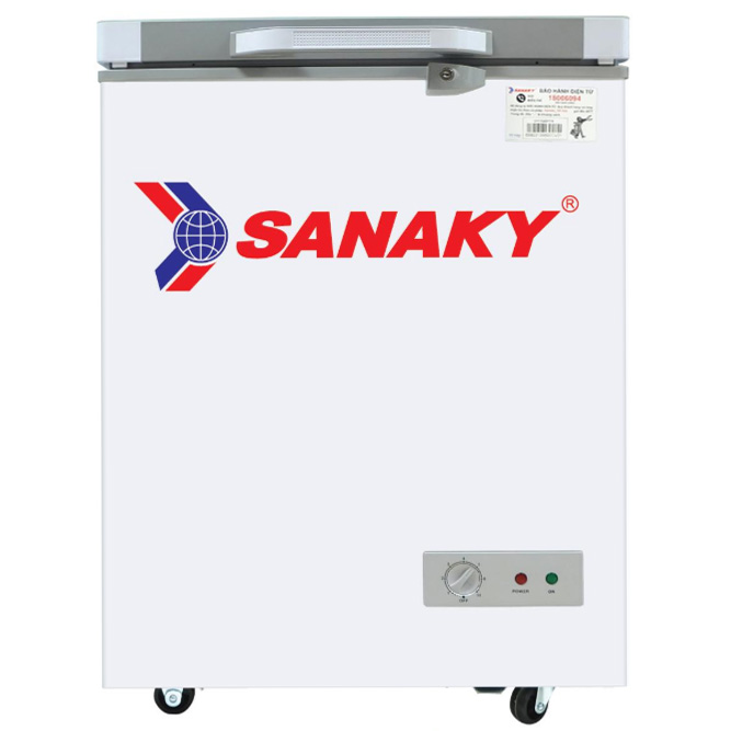 Tủ đông 1 ngăn Sanaky mặt kính cường lực VH-1599HYKD