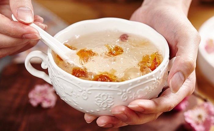 Tổ yến chưng đường phèn