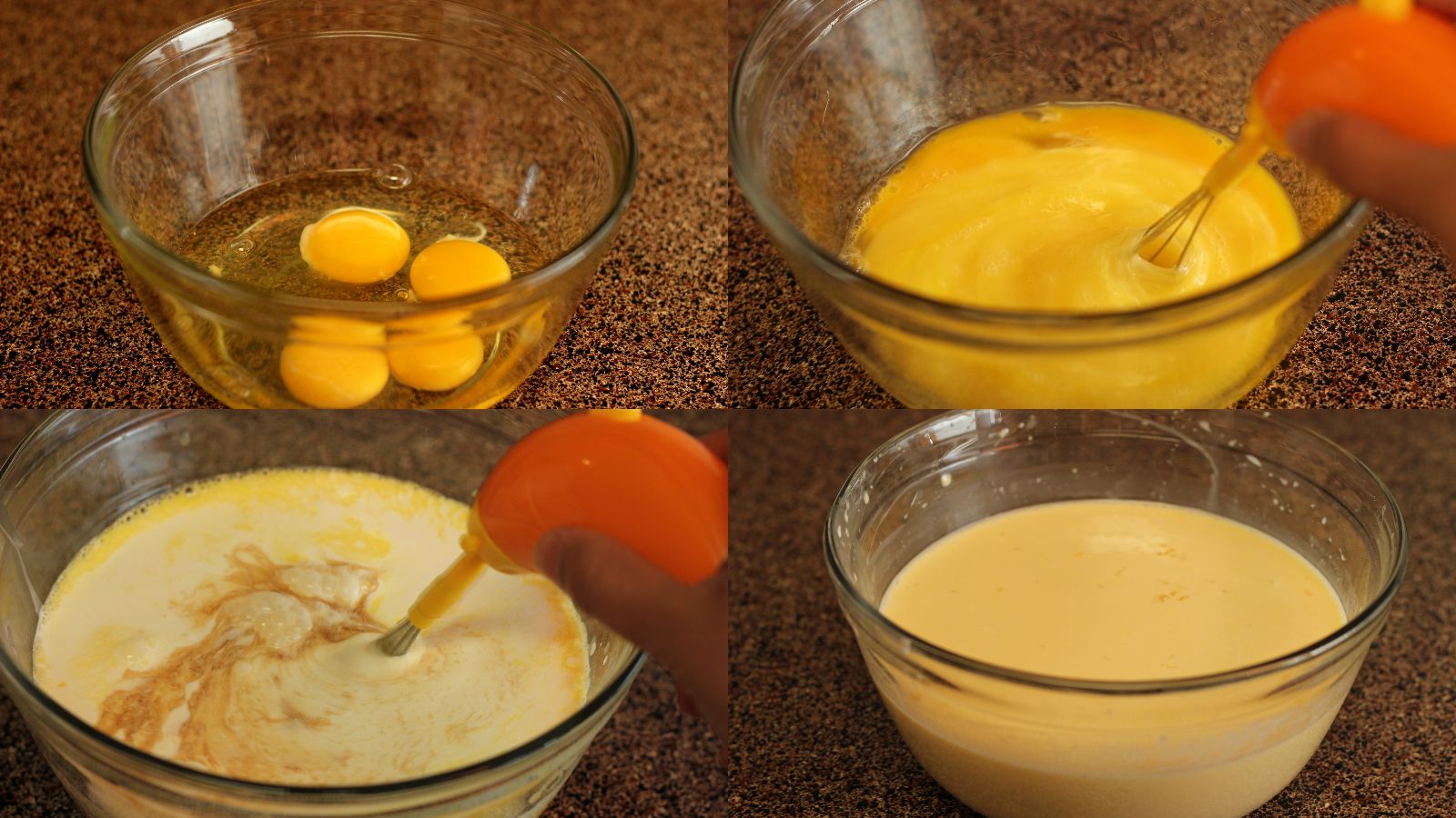 Phần cốt bánh được làm từ trứng nên có vị béo ngậy