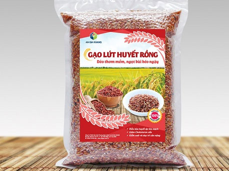 Gạo lứt huyết rồng An Gia Khang 