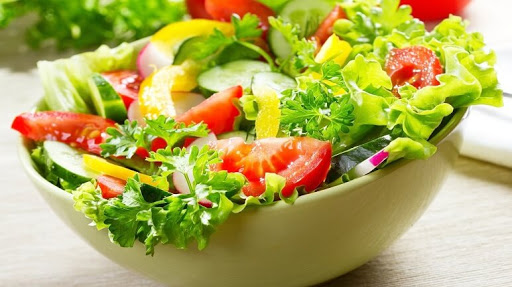 salad rau quả