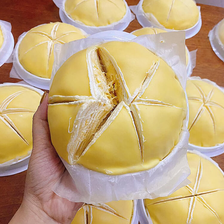 Cách làm bánh crepe sầu riêng ngàn lớp đơn giản tại nhà - https ...