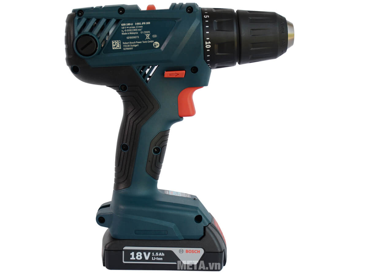 Máy khoan vặn vít dùng pin Bosch GSR 180-Li Máy khoan vặn vít dùng pin Bosch GSR 180-Li