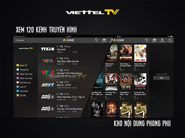 Ứng dụng ViettelTV