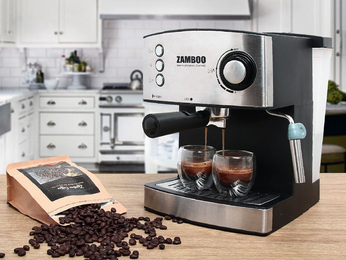 Máy pha cà phê Espresso Zamboo ZB-88CF (1,6 lít)