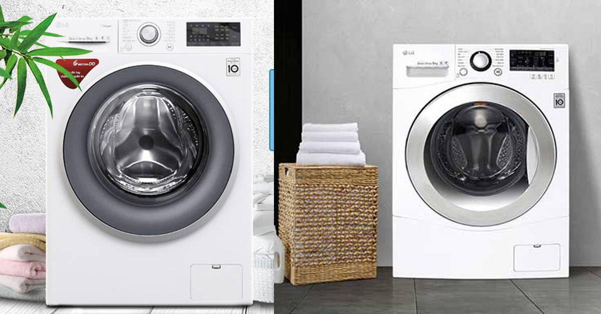 So sánh máy giặt LG FC1409S2W và FC1409S3W
