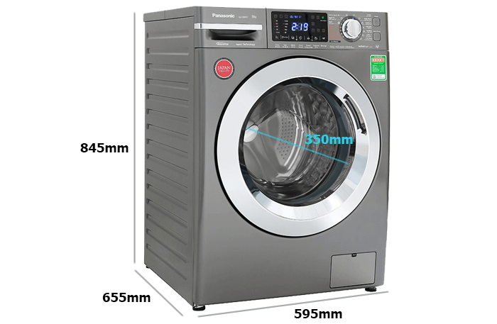 Máy giặt Panasonic Inverter 9 kg NA-V90FX1LVT