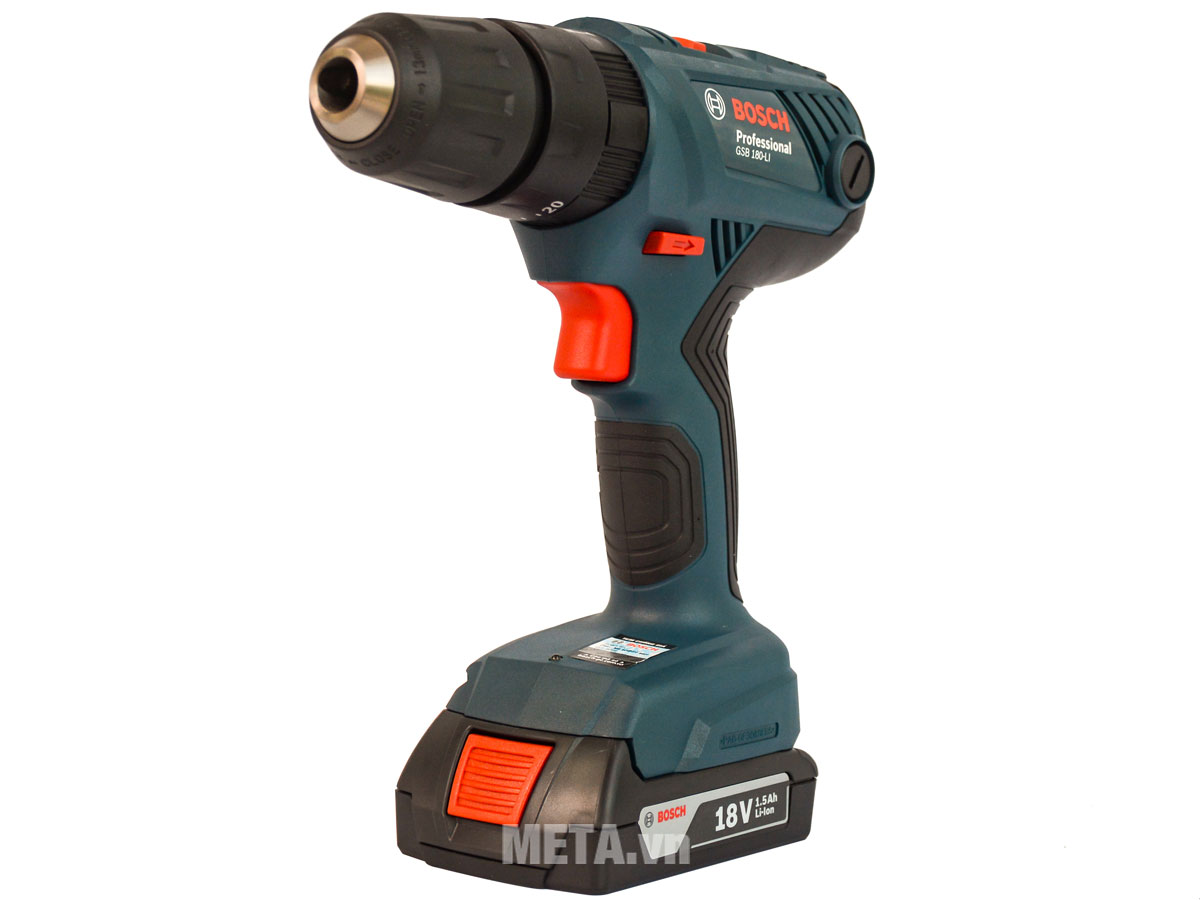 Máy khoan vặn vít dùng pin Bosch GSB 180-LI Máy khoan vặn vít dùng pin Bosch GSB 180-LI