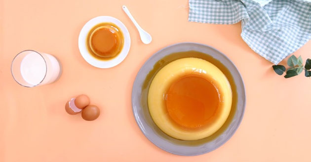 Cách làm pudding trứng