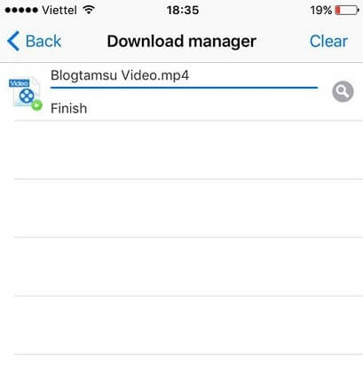 Cách lưu video trên Facebook về điện thoại iPhone bằng FileMaster