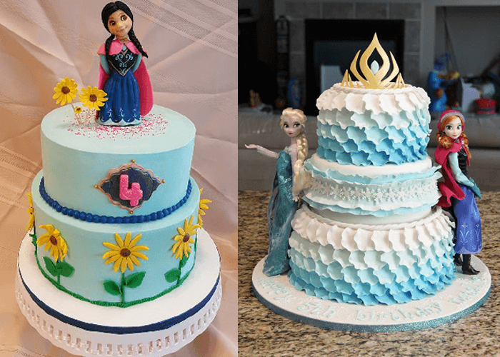 Bánh sinh nhật công chúa Elsa, Anna