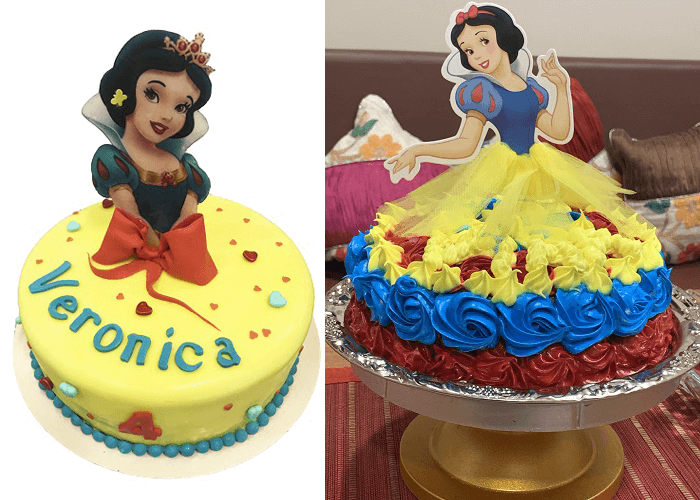 Bánh sinh nhật công chúa Bạch Tuyết