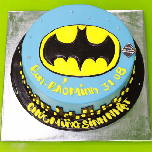 Bánh sinh nhật hình Batman