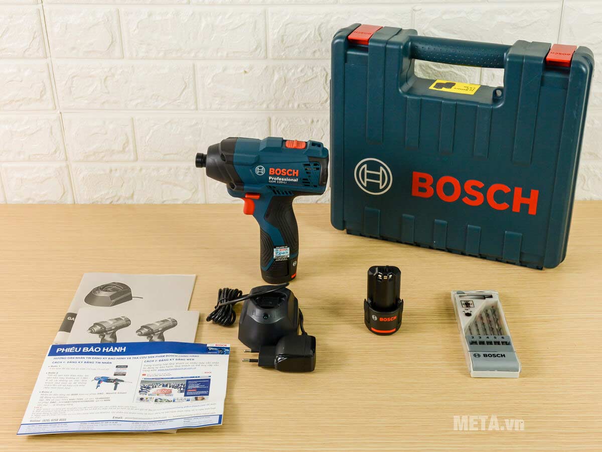 Máy vặn vít dùng pin Bosch GDR 120-LI