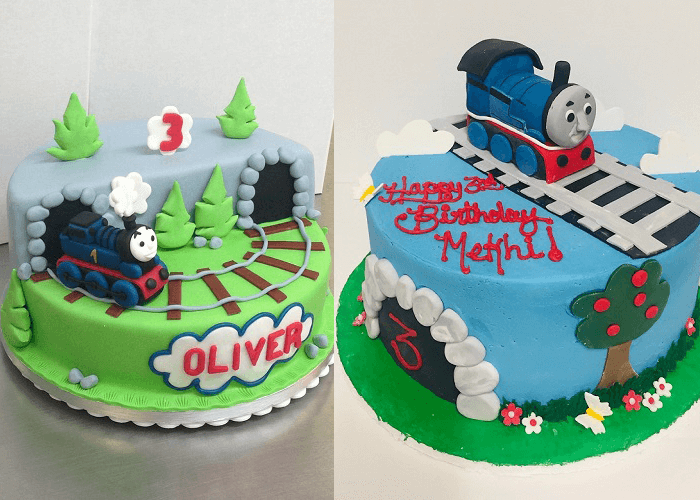 Bánh sinh nhật hình tàu hỏa đẹp nhất