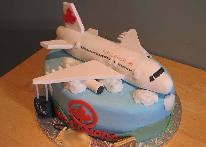 Bánh sinh nhật hình máy bay đẹp nhất