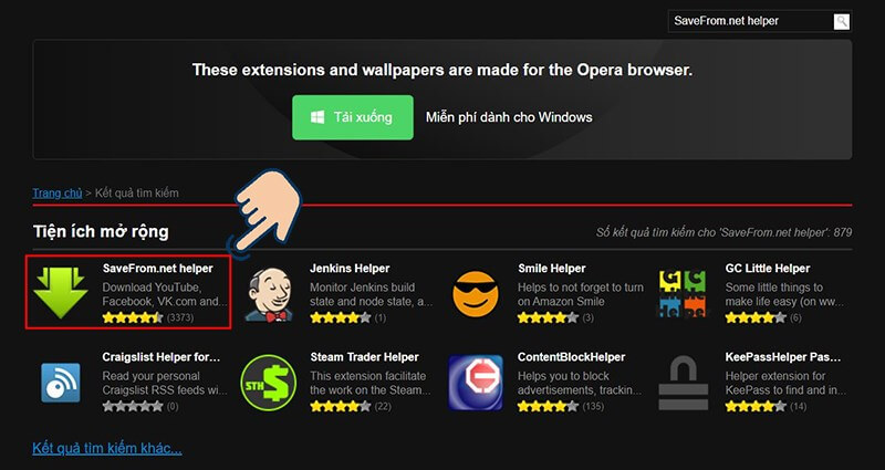 Sử dụng tiện ích Chameleon để tải video trên YouTube về máy tính bằng Chrome