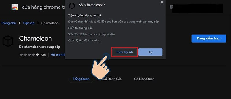 Sử dụng tiện ích Chameleon để tải video trên YouTube về máy tính bằng Chrome
