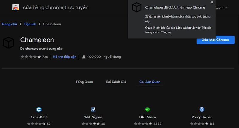 Sử dụng tiện ích Chameleon để tải video trên YouTube về máy tính bằng Chrome