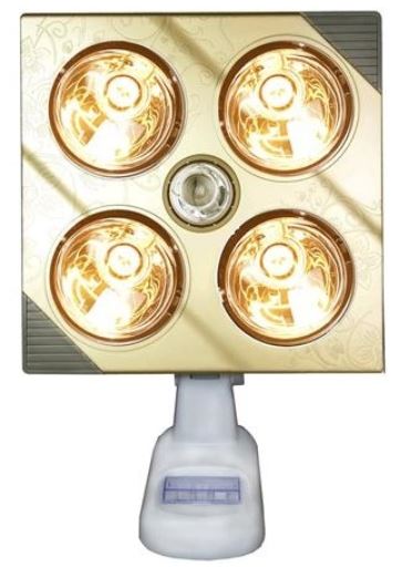 Đèn sưởi nhà tắm 4 bóng Kottmann K4B-G Đèn sưởi nhà tắm 4 bóng Kottmann K4B-G
