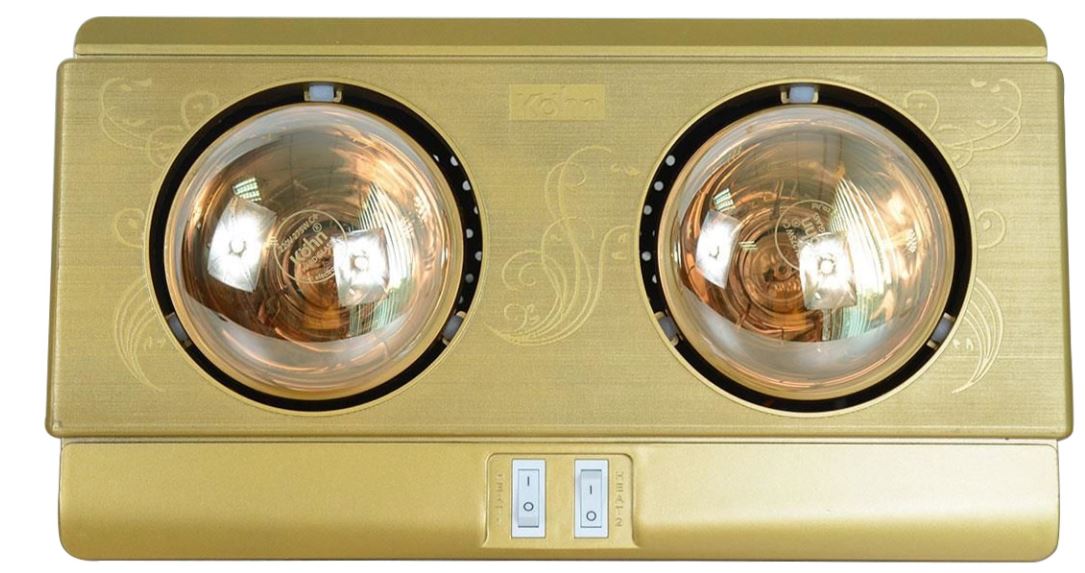 Đèn sưởi nhà tắm Braun Kohn KP02G Đèn sưởi nhà tắm Braun Kohn KP02G