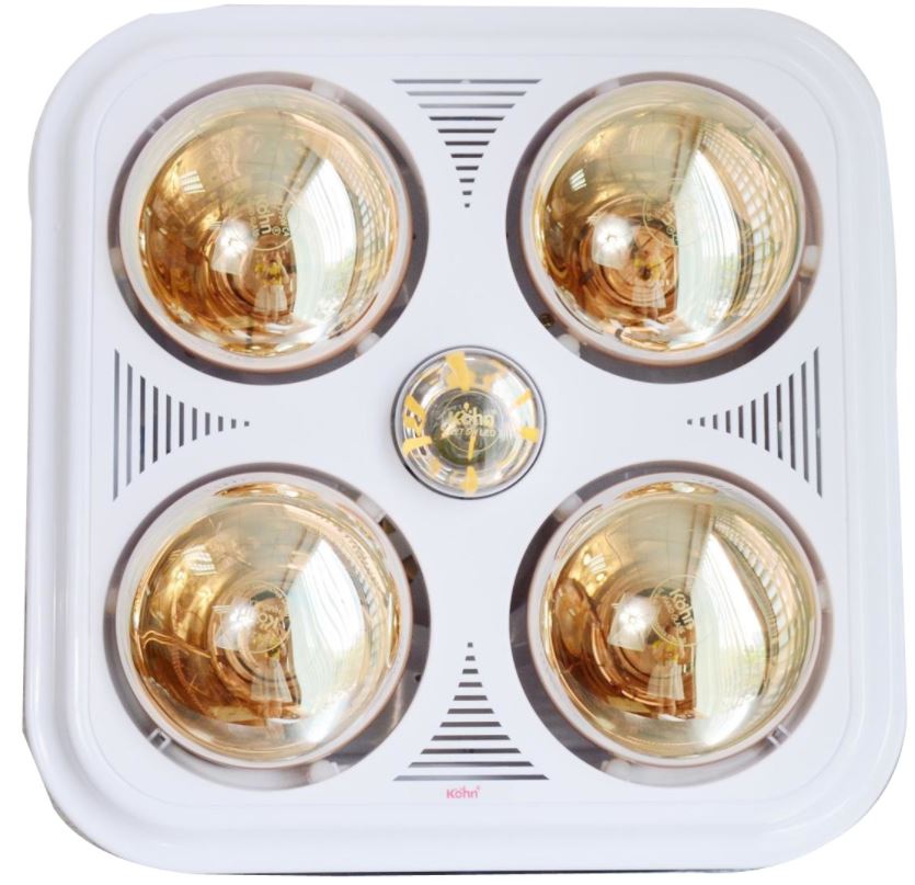 Đèn sưởi nhà tắm âm trần Braun Kohn BU04G Đèn sưởi nhà tắm âm trần Braun Kohn BU04G