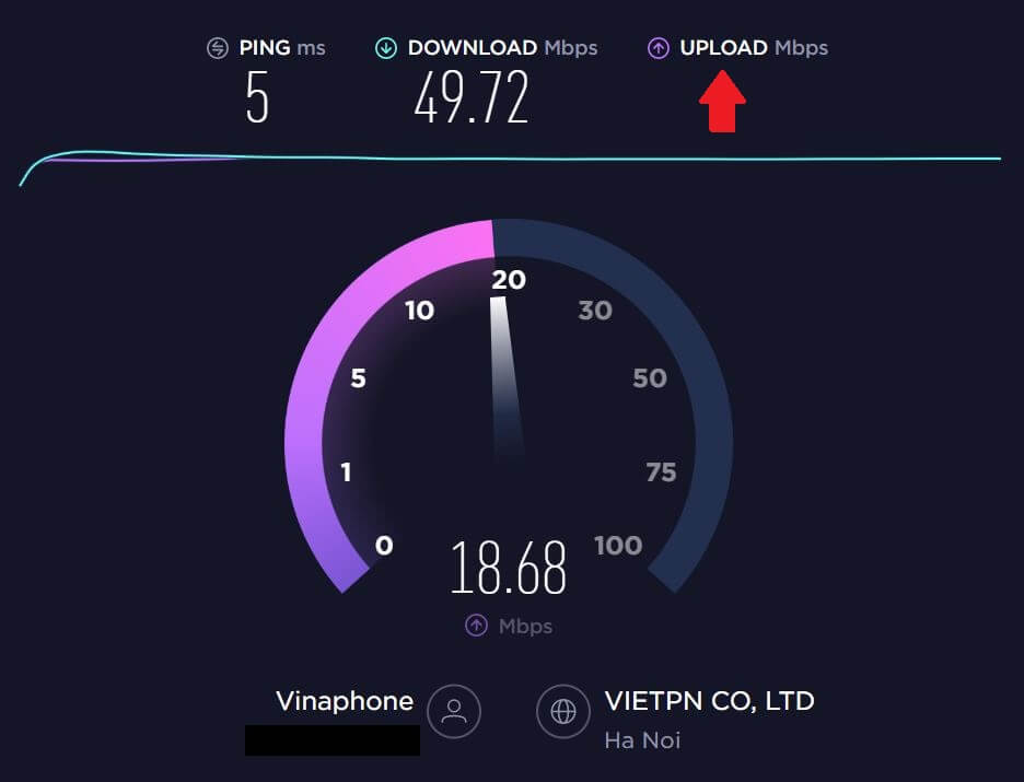 Cách kiểm tra tốc độ mạng online bằng Speedtest