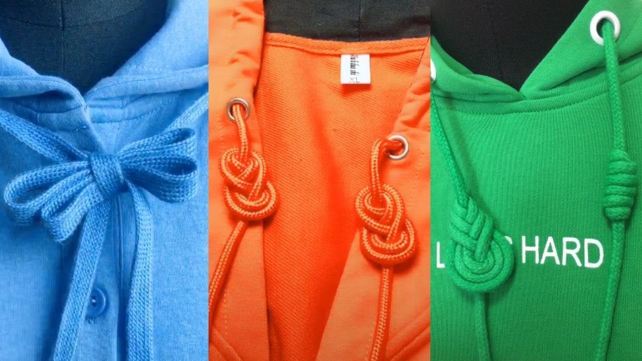 Những kiểu thắt nút áo hoodie hottrend