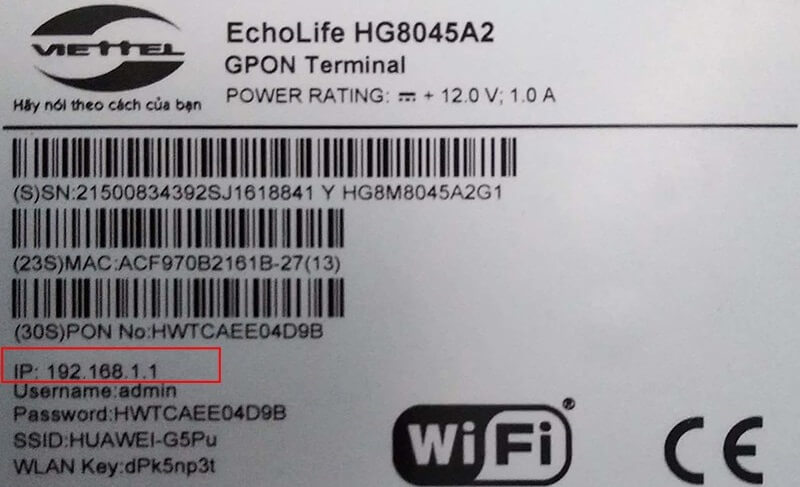 Cách đổi mật khẩu wifi Viettel trên máy tính