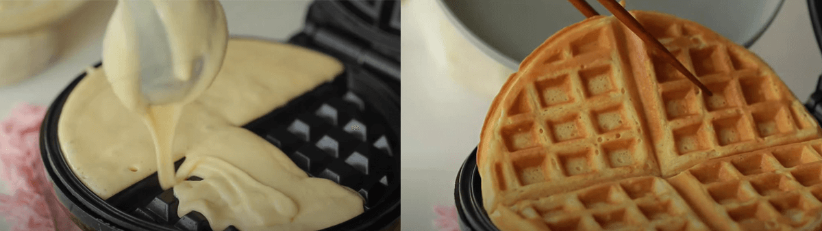 Cách làm bánh waffle đơn giản tại nhà