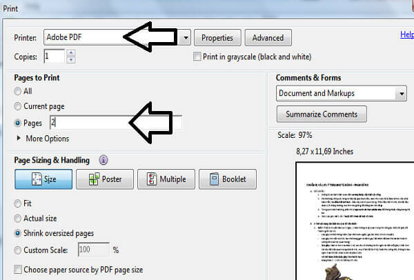 Cách rời, tách tệp tin PDF trở thành tệp tin nhỏ vì thế ứng dụng Adobe Acrobat DC Pro