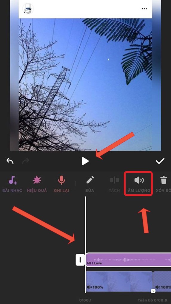 Cách ghép nhạc vào ảnh, hình trên điện thoại với InShot