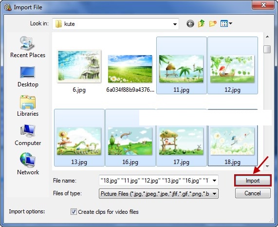Cách ghép nhạc vào ảnh, hình trên PC với Windows Movie Maker