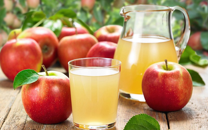 Đồ uống giảm mỡ bụng từ táo