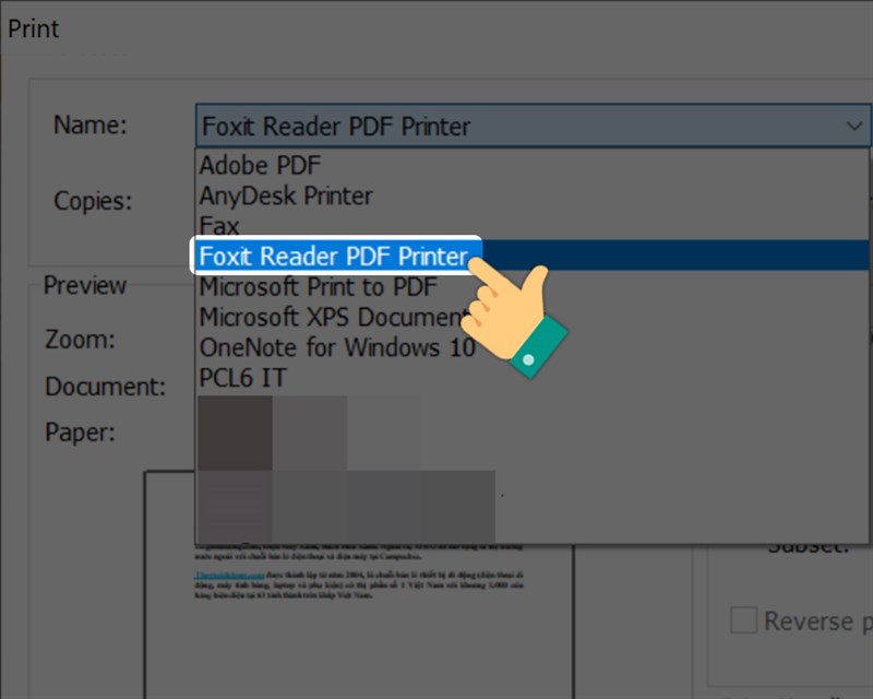 Cách giảm dung lượng tệp PDF bằng phần mềm Foxit Reader