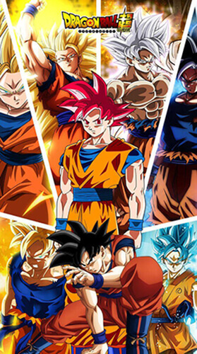 Hình nền anime Son Goku cho điện thoại