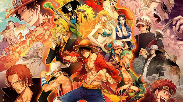 Hình nền anime nam chủ đề các nhân vật trong manga và anime One Piece