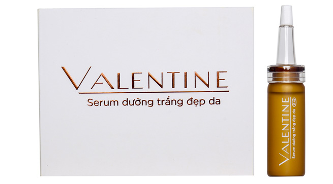 sdfSerum dưỡng trắng và đẹp da Valentine Sao Thái Dương (10ml) 