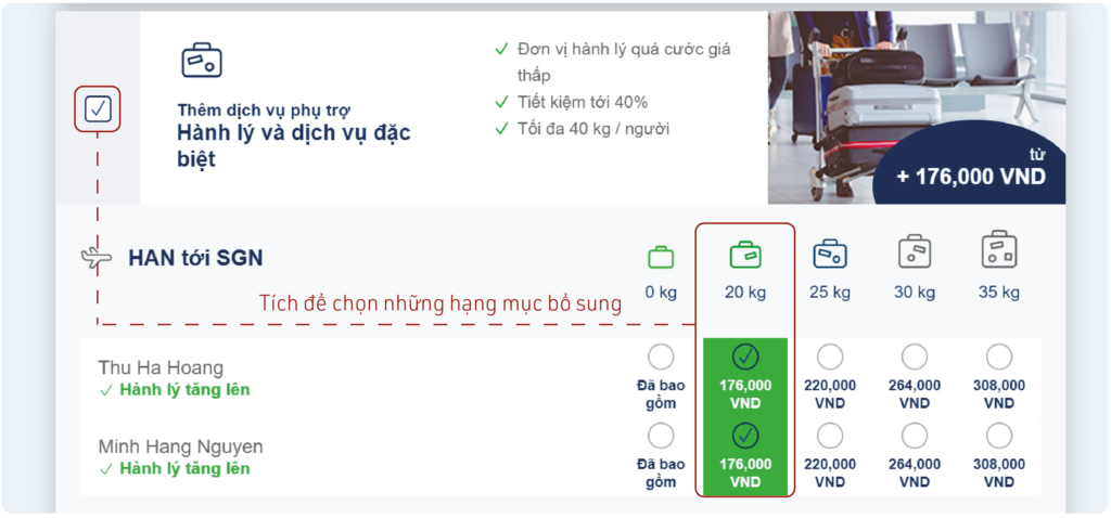 Đặt vé máy bay Bamboo Airways