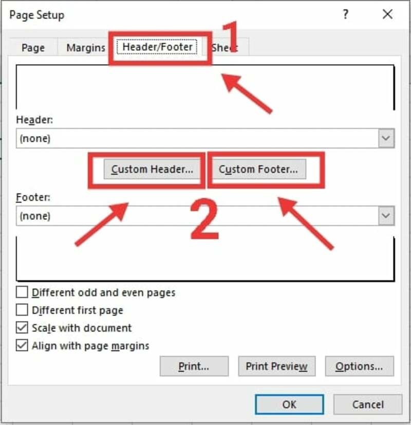 Đánh Số Trang Excel Đánh Số Trang Excel